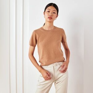 QUINCE Cashmere Tee Size M
